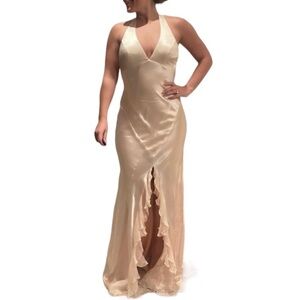 Jovani Halter Dress Pink